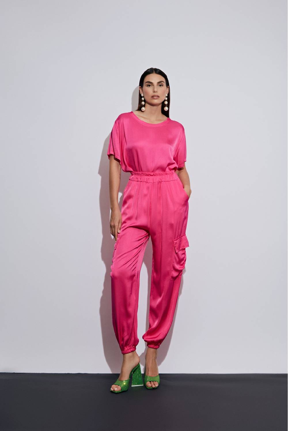 Odì Odì PIAGGE751S49C PANTALONI FUCSIA