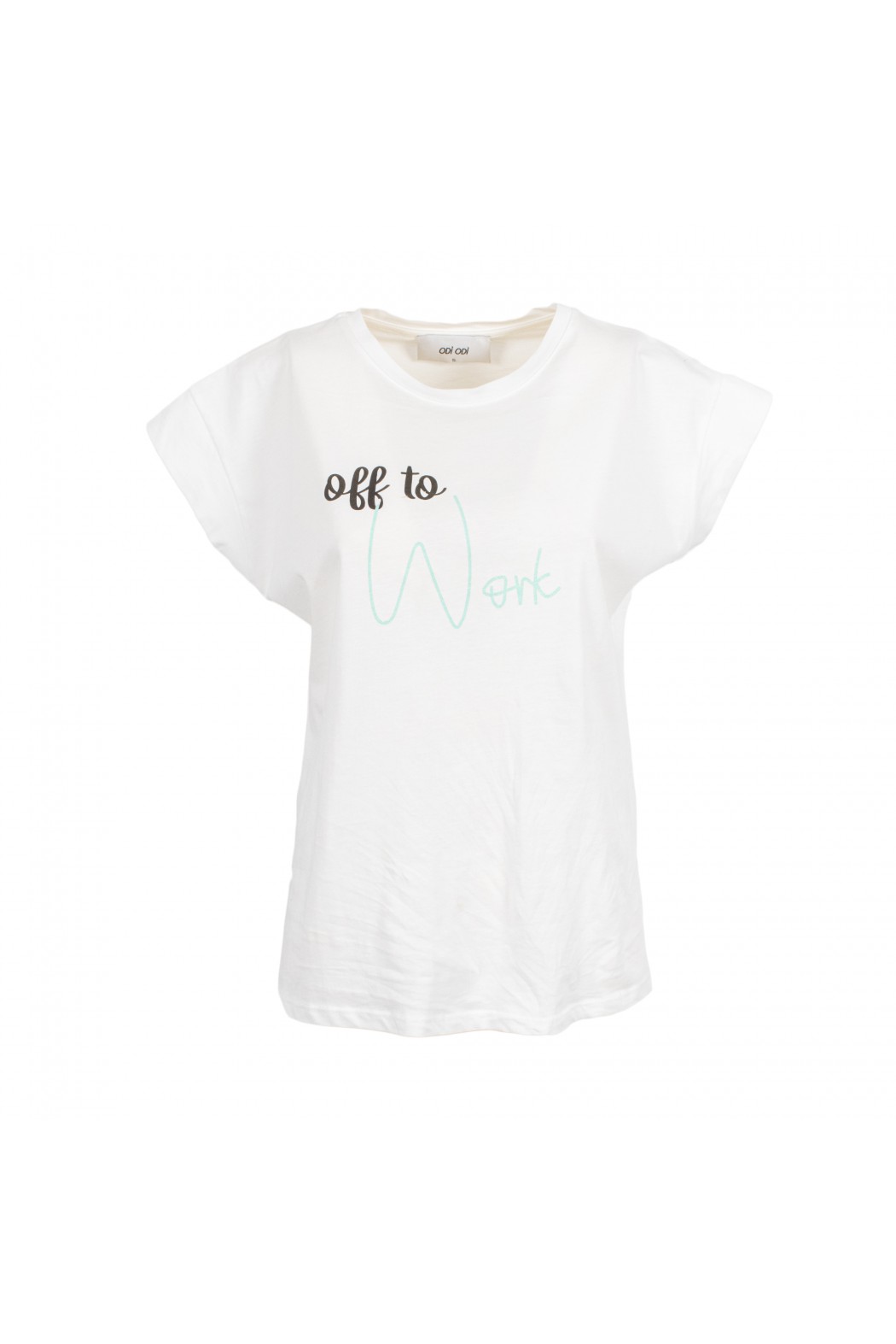Odì Odì OFF TO000S4D7 T-SHIRT BIANCO Qualità
