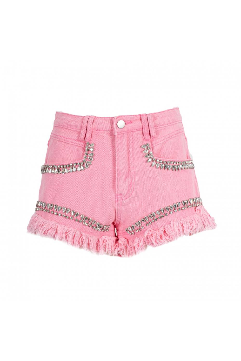 Odì Odì LENI 090S410 SHORTS DENIM ROSA Economico