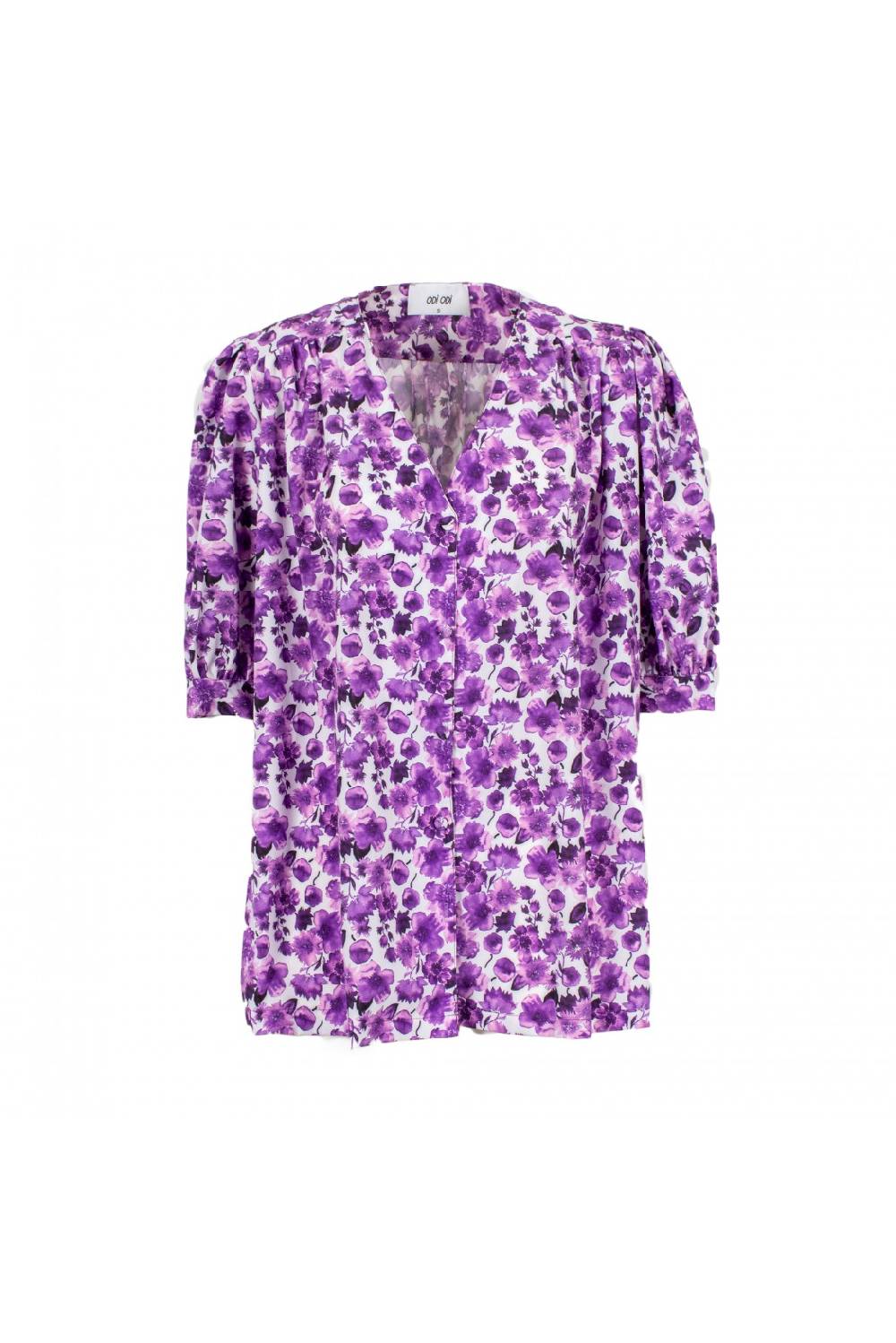 Odì Odì ERNY 250S405 CAMICIE e BLUSE FIORE VIOLA 3467 Moda