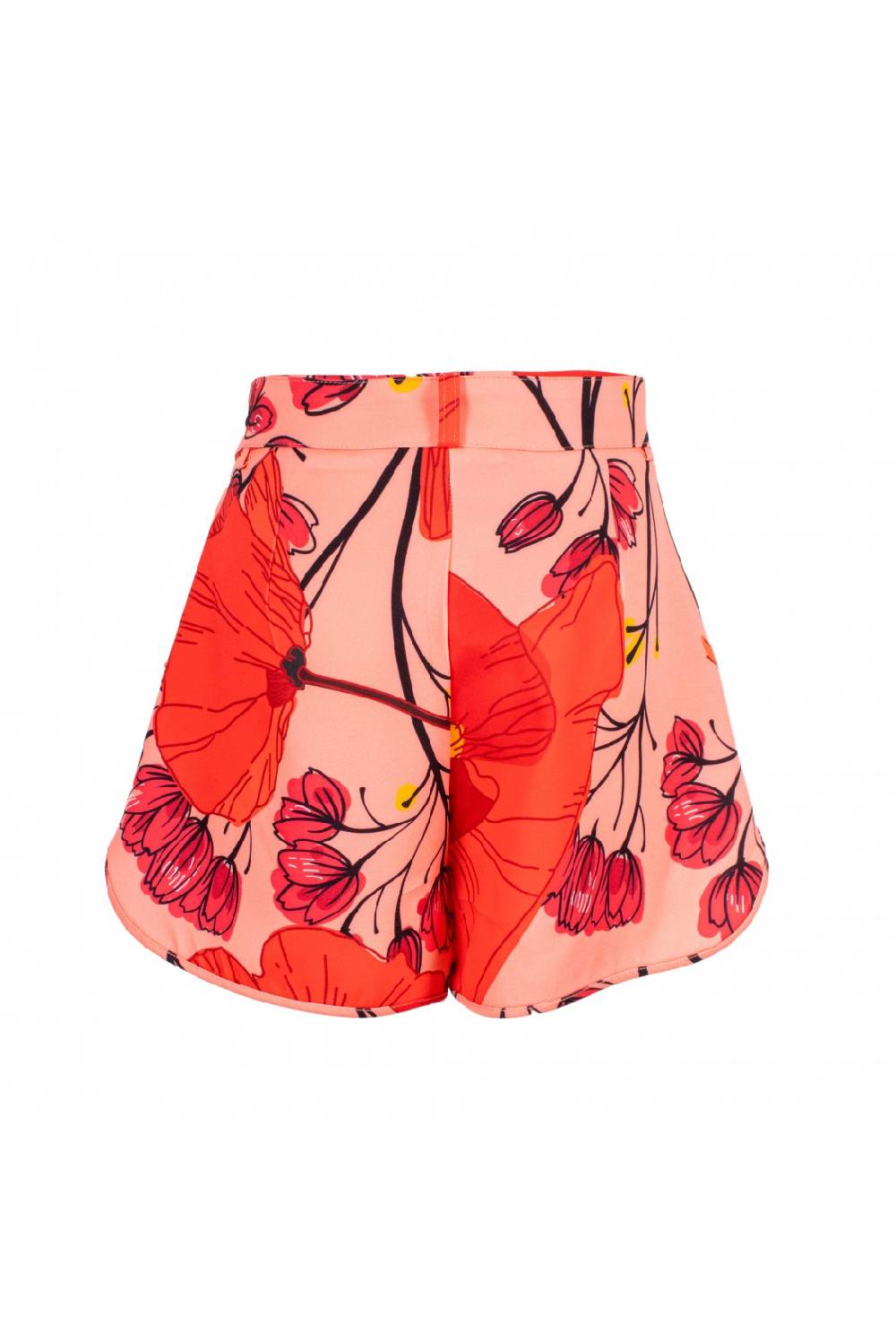 Odì Odì ERNESTINE 090S406 SHORTS FIORE ROSA/ROSSO 3471 2025