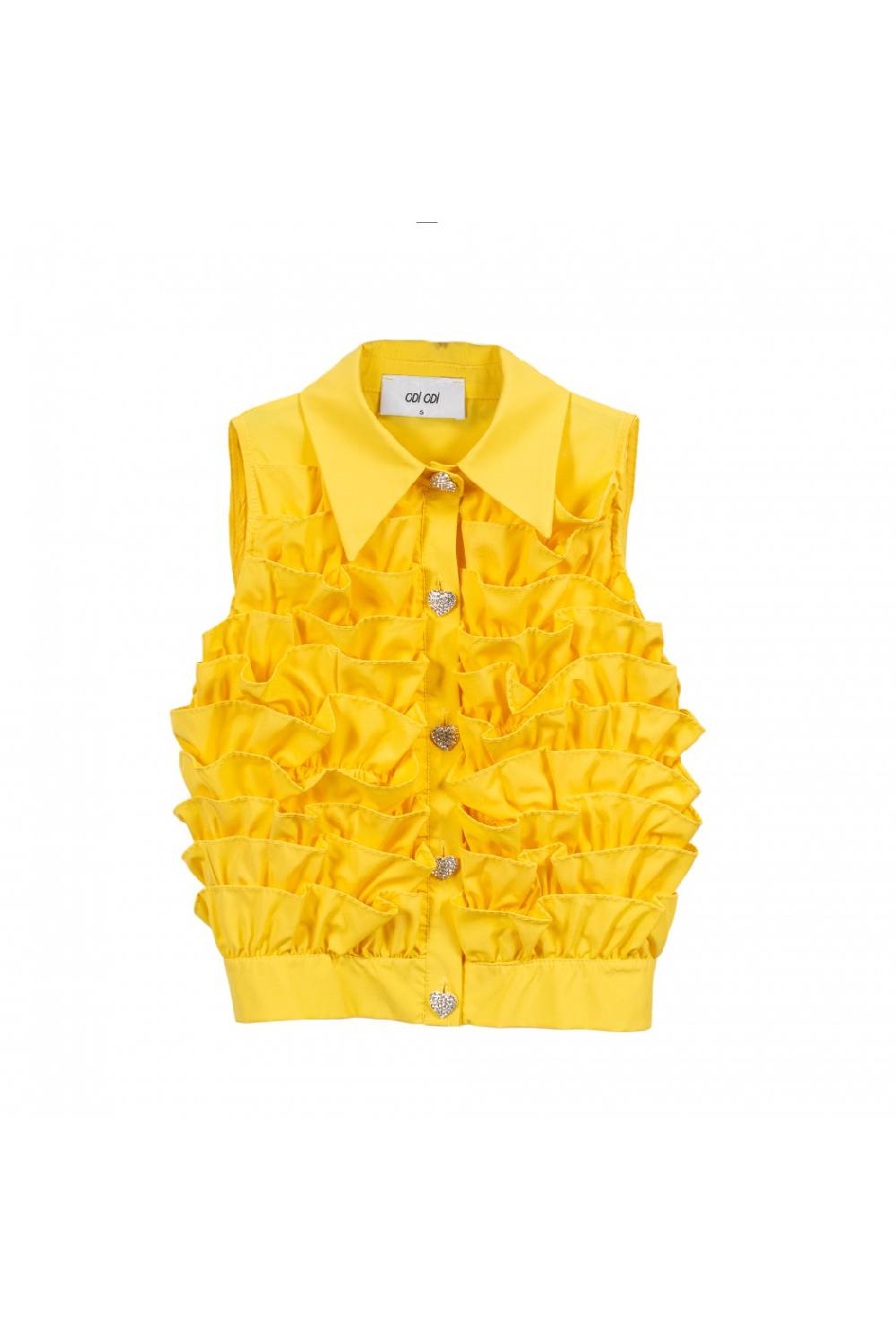 Odì Odì ERLI 120S4D9 TOP e BODY GIALLO Italy