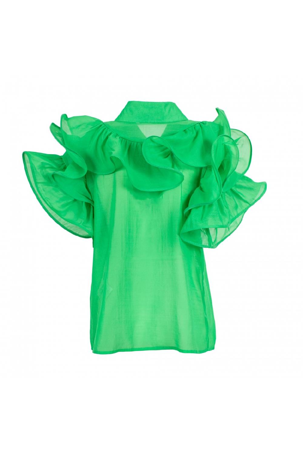 Odì Odì CHIAVARI 250S4F2 CAMICIE e BLUSE VERDE Fino Al -60%