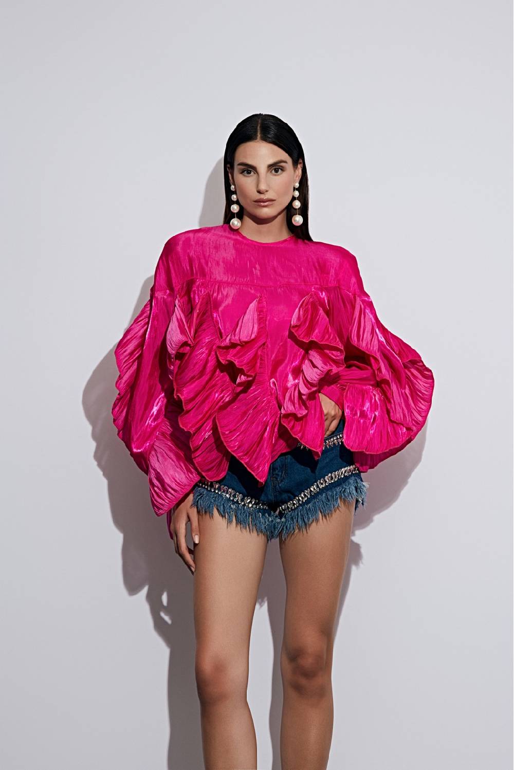 Odì Odì CHIANNI 230S49C CAMICIE e BLUSE FUCSIA Prezzo Ridotto