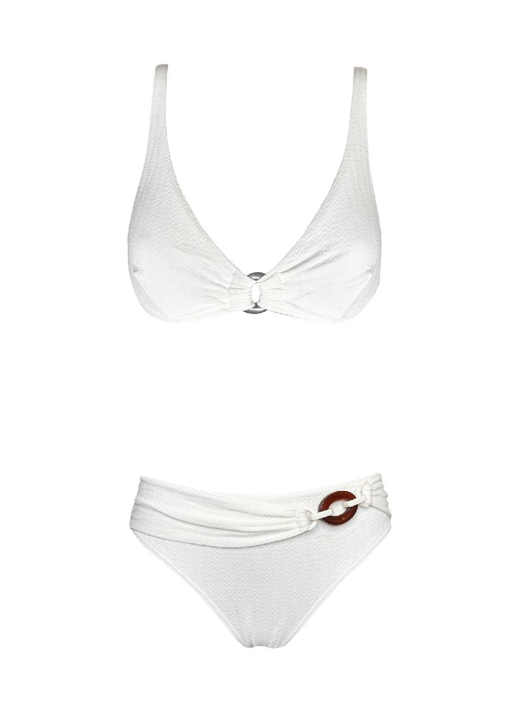 ﻿Olivia Gold Reggiseno ferretto + Slip con accessorio Qualità Garantita