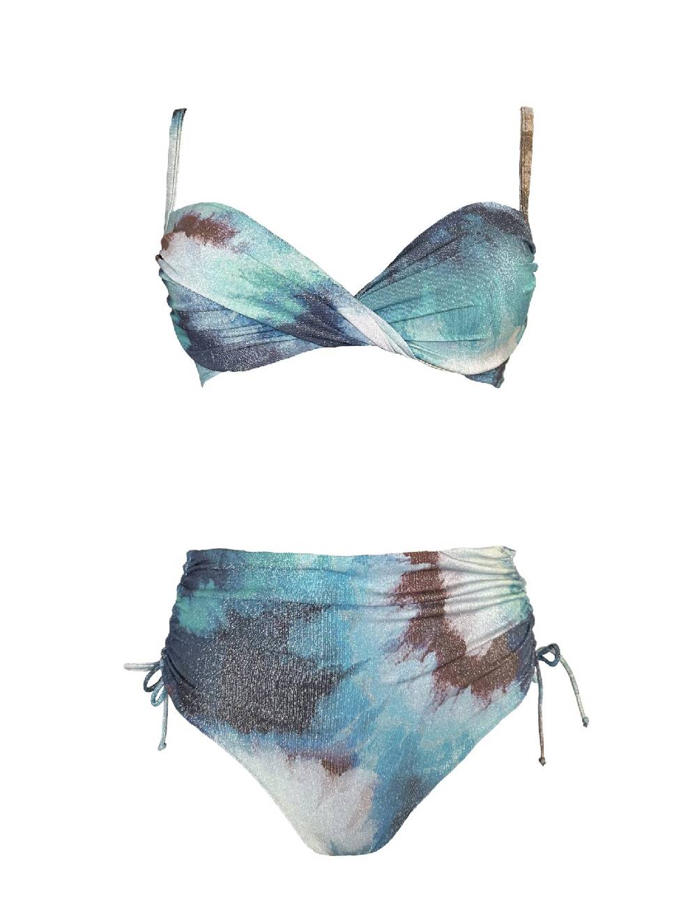 Olivia Gold Reggiseno a balconcino + Slip a vita alta Acquista Ora