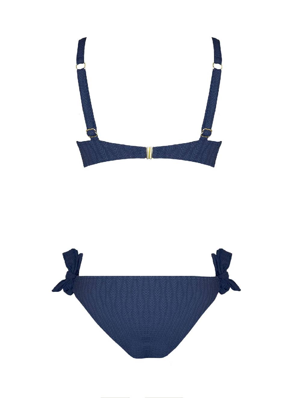 Olivia Gold Reggiseno a balconcino + Slip annodato Sottocosto