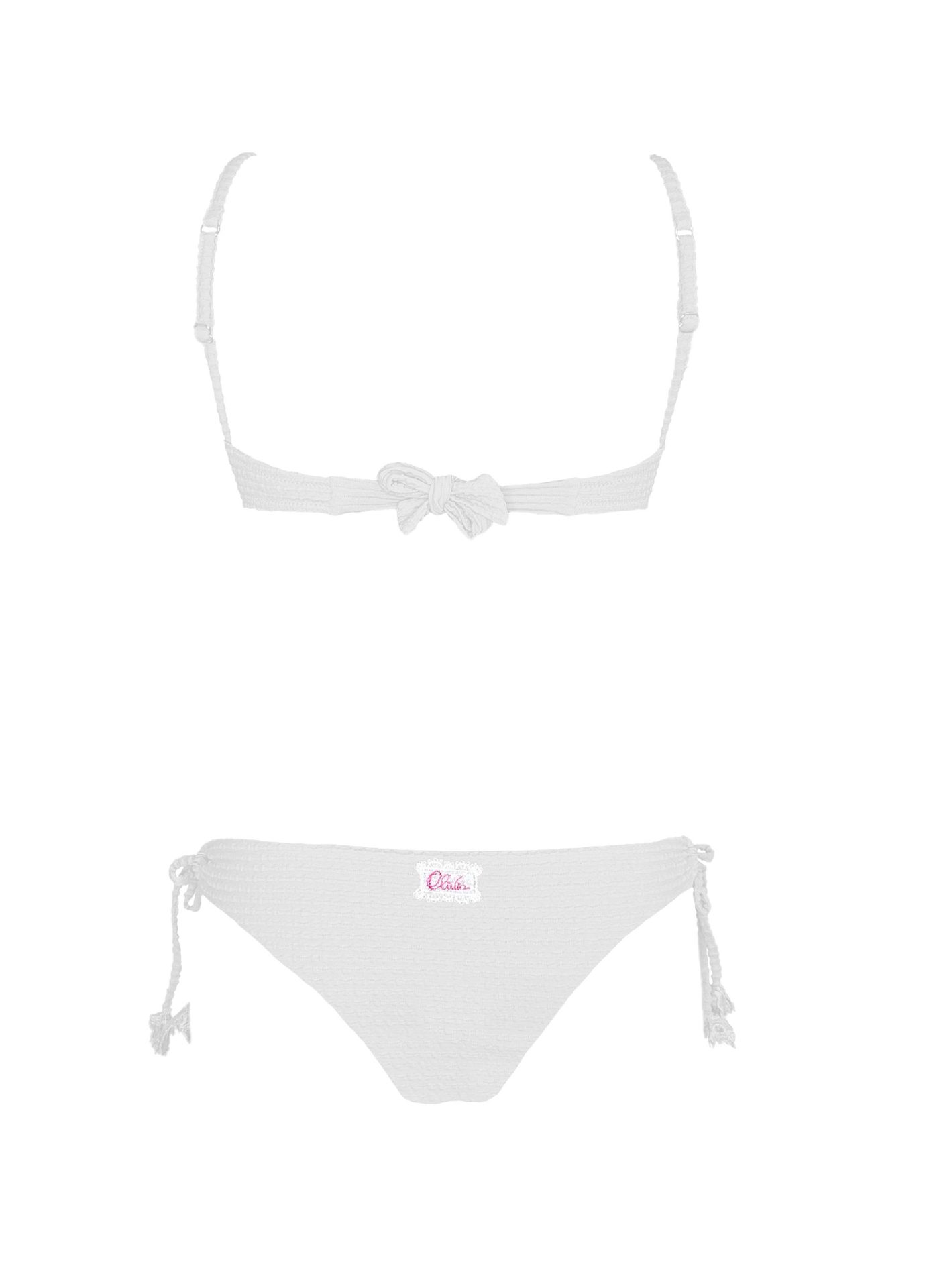 Olivia Gold Reggiseno balconcino + Slip con coulisse Vendita Calda