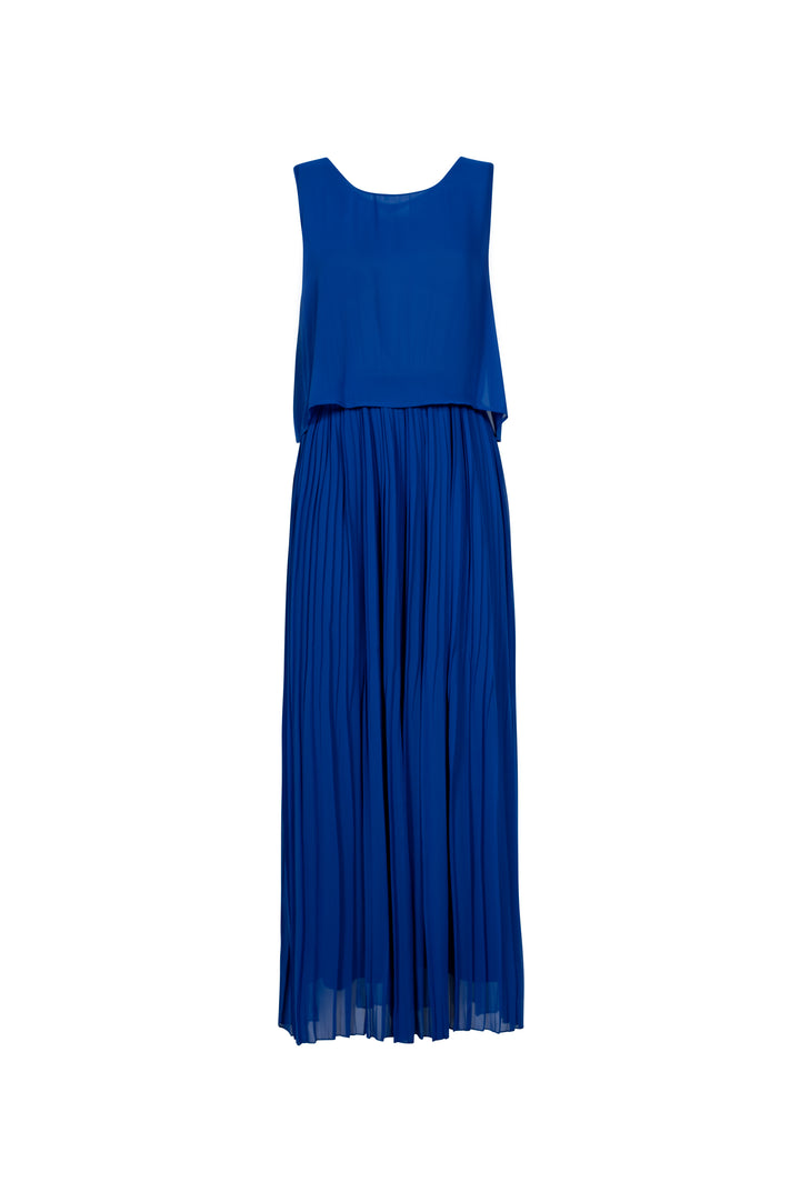 Oltre Tempo Abito in georgette chiffon plissettato Negozio