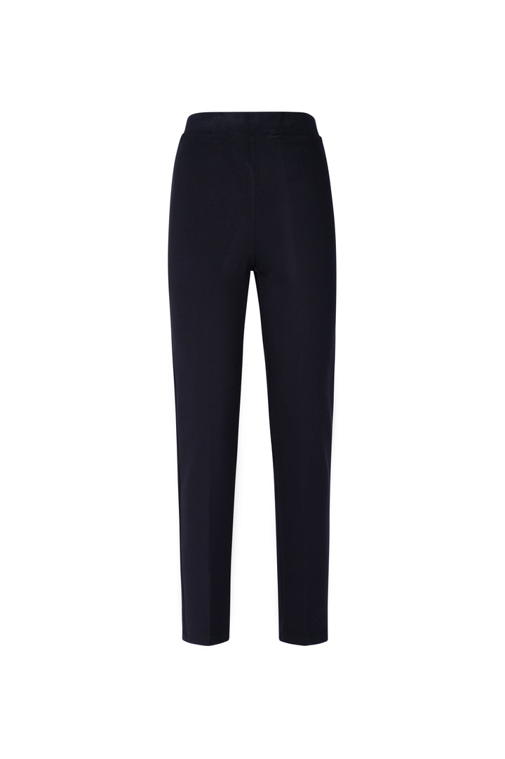 Oltre Tempo Pantalone in punto milano con elastico in vita e finta tasca sul dietro Promozione Limitata
