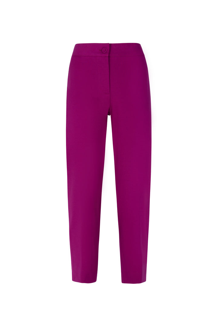 Oltre Tempo Pantalone in punto milano con fintone ed elastico in vita Fino Al -60%