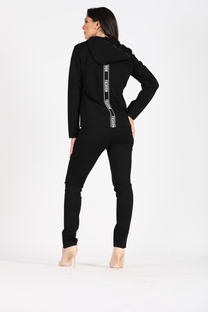 Oltre Tempo Pantalone capri punto milano con elastico Qualità Garantita