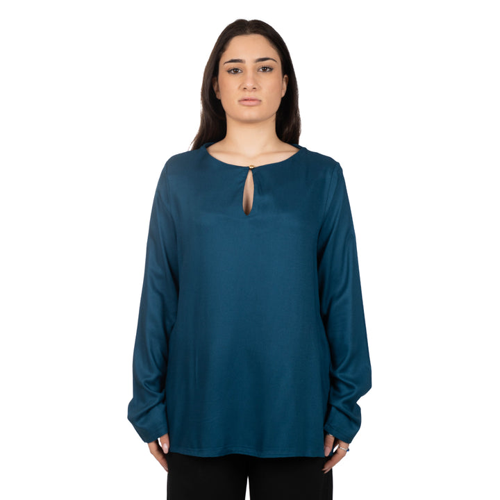 Oltre Tempo Casacca vajella con goccia e bottoncino Shopping Online