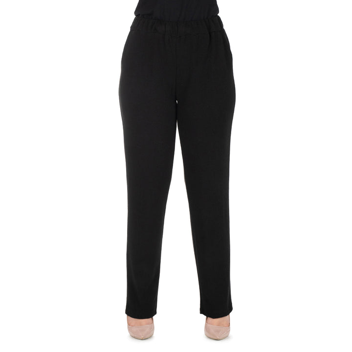 Oltre Tempo Pantalone in maglia con elastico in vita