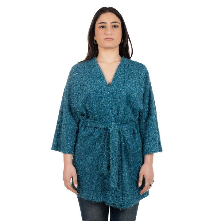Oltre Tempo Spolverino ammagliato lurex