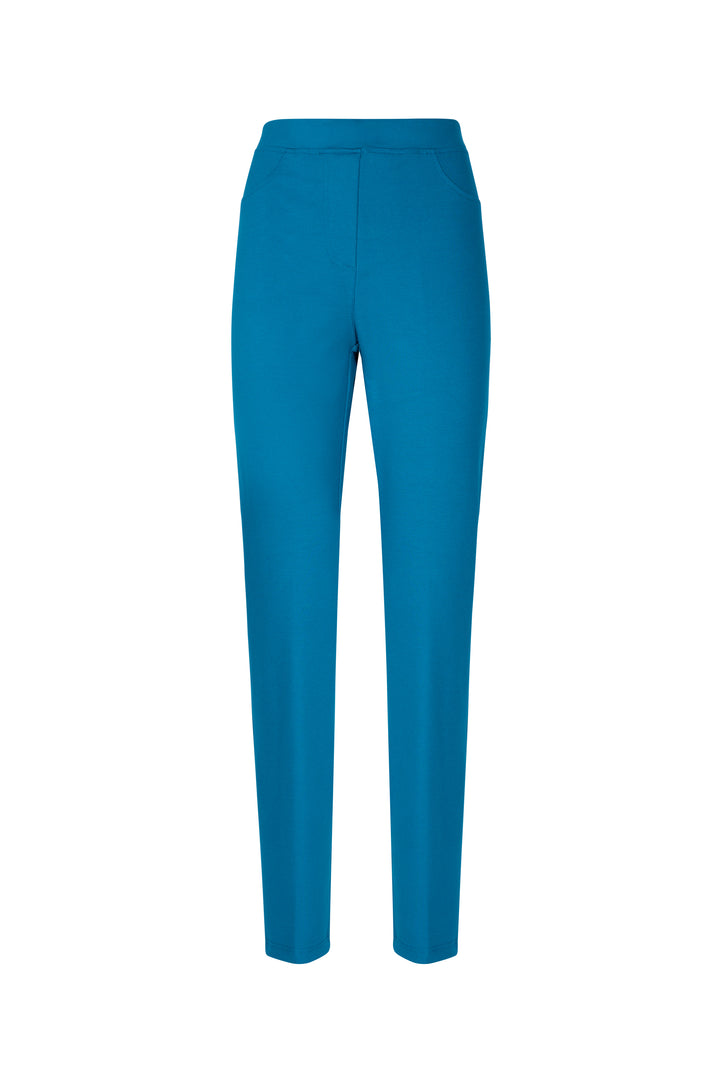 Oltre Tempo Pantalone dritto in punto milano con elastico in vita Qualità Garantita
