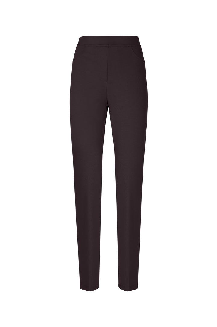 Oltre Tempo Pantalone dritto in punto milano con elastico in vita Qualità Garantita