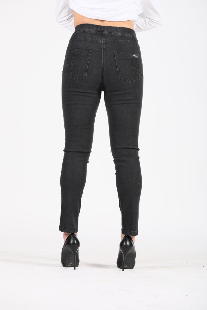 Oltre Tempo Jeans con elastico in vita Promozione Limitata