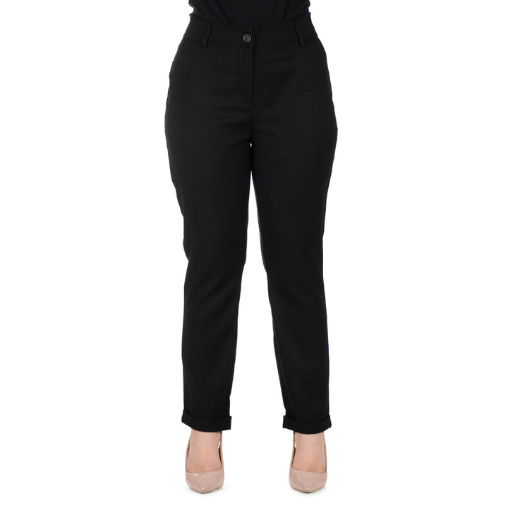 Oltre Tempo Pantalone un bottone con risvoltino Pezzi Unici