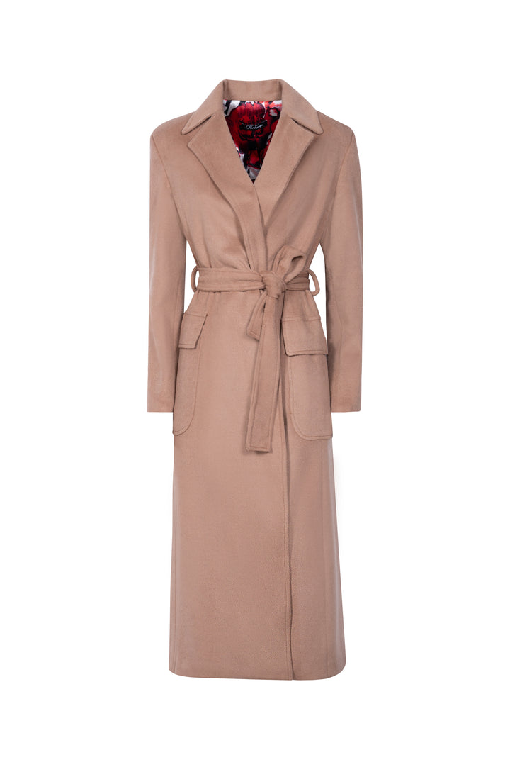 Oltre Tempo Cappotto in lana con tasche a toppa Promozione Limitata