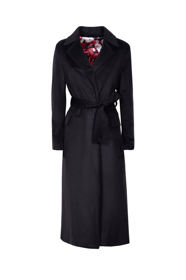 Oltre Tempo Cappotto in lana con tasche a toppa Promozione Limitata