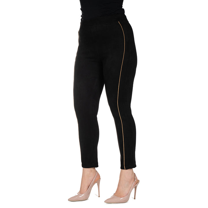Oltre Tempo Pantalone capri dainetto con profili in raso Convenienza