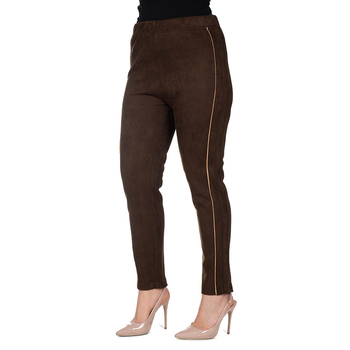 Oltre Tempo Pantalone capri dainetto con profili in raso Convenienza