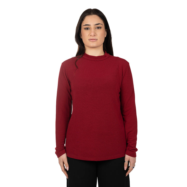 Oltre Tempo Maglia lupetto in misto viscosa Outlet
