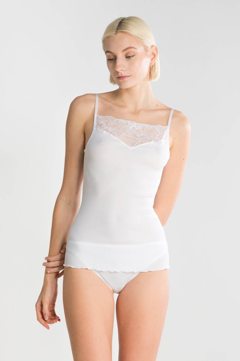 Oscalito Smanicato Donna Cotone 7120 Vendita Calda
