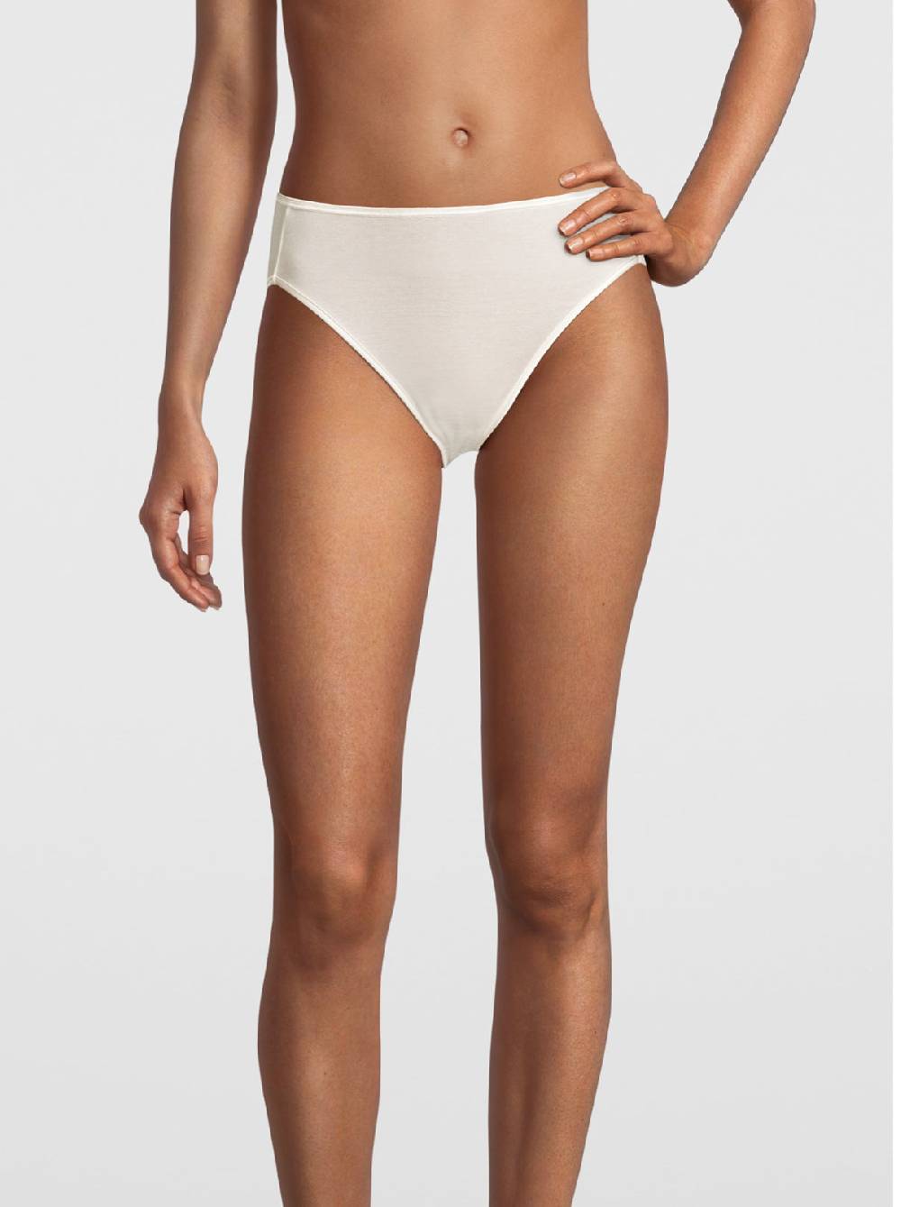 Oscalito Filoscozia Slip Midi con Bordo in Raso 415 Online