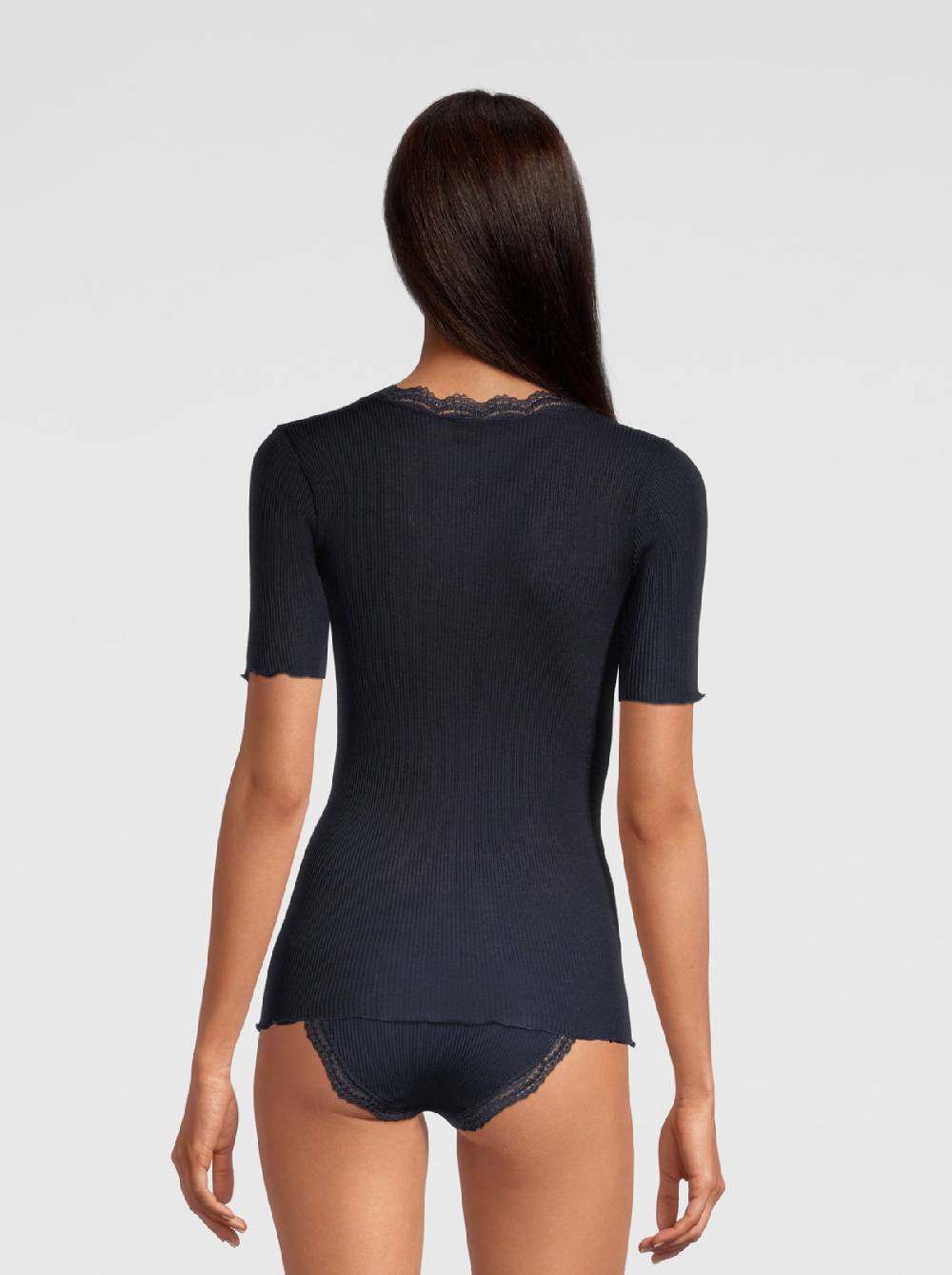 Oscalito T-shirt Filoscozia con Pizzo Leavers 3164 Qualità