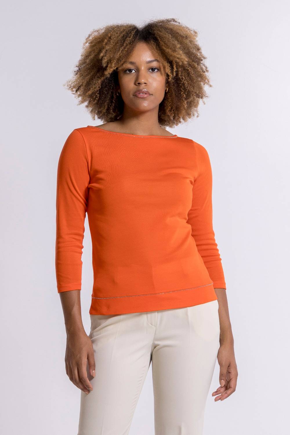Oscalito Maniche 3/4 Donna 100% Cotone 3176M Promozione