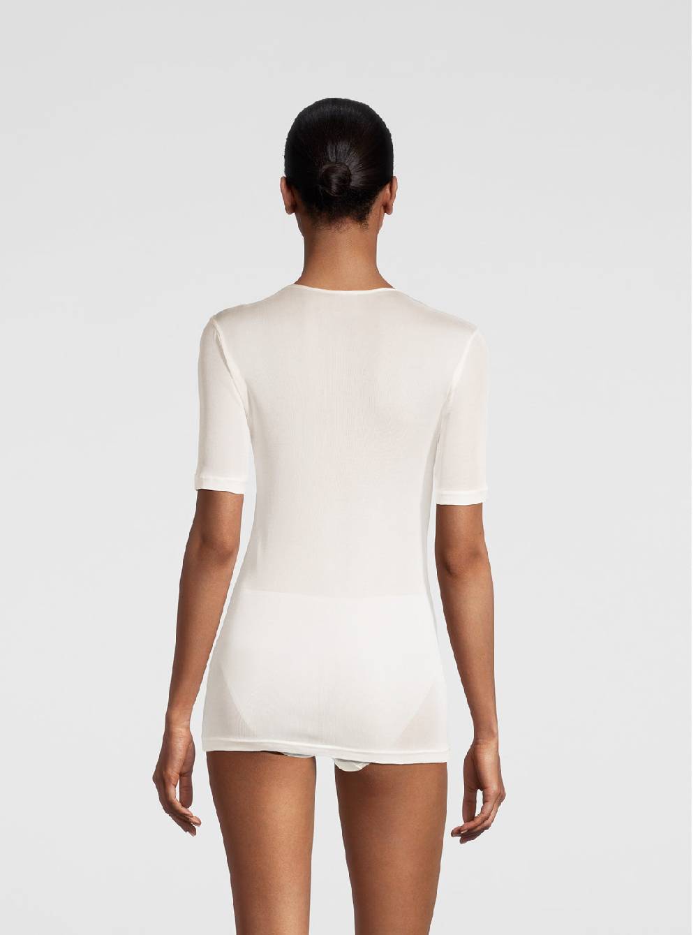 Oscalito T-shirt Pura Seta Donna 4484 Spedizione Gratuita
