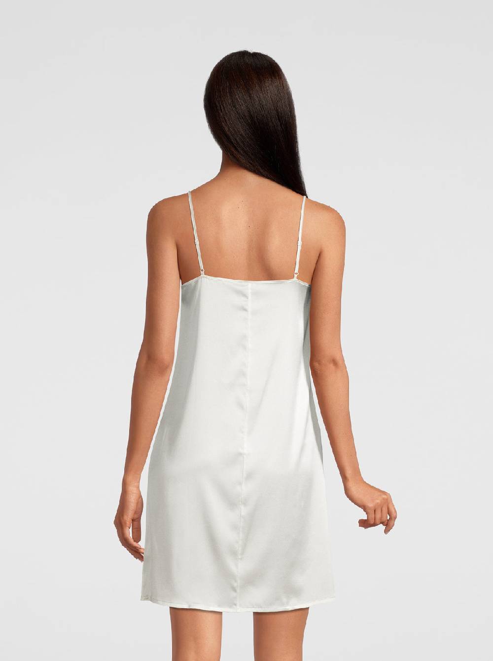 Oscalito Camicia da Notte in Pura Seta Stretch 10304 Online