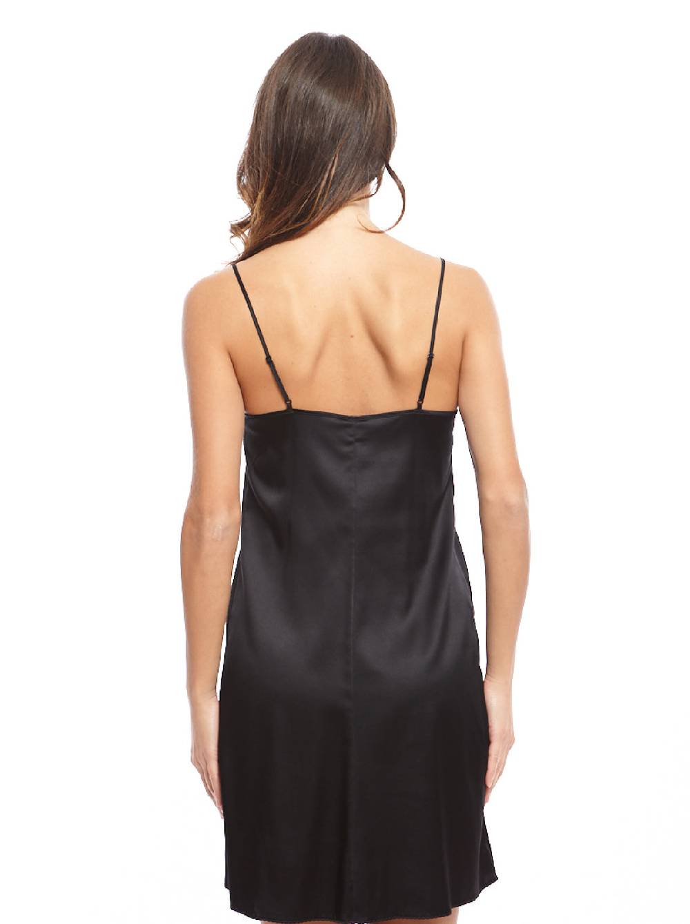 Oscalito Camicia da Notte in Pura Seta Stretch 10304 Online