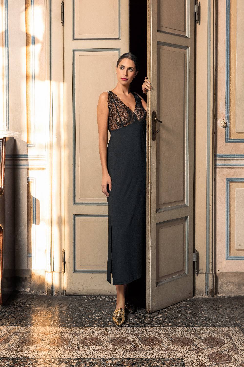 Oscalito Abito Donna94% Modal, 6% Elastan 1411 Outlet