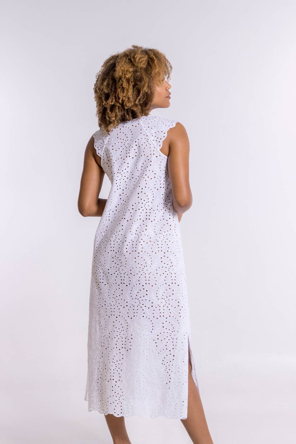 Oscalito Abito Lungo Donna 100% Cotone 6518 Negozio