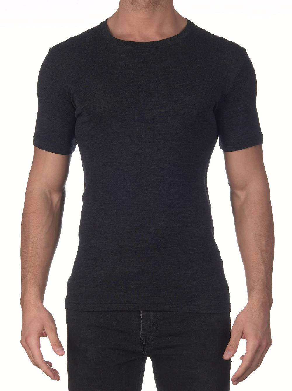 Oscalito T-Shirt Girocollo in Lana e Seta 624 Presa