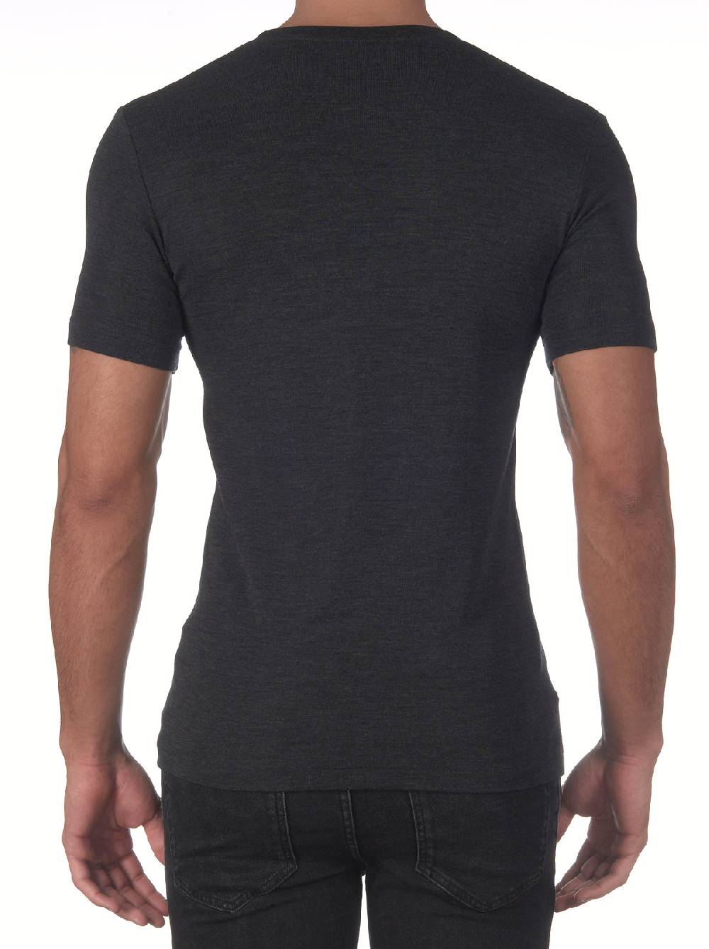 Oscalito T-shirt con scollo a V in lana e seta Online