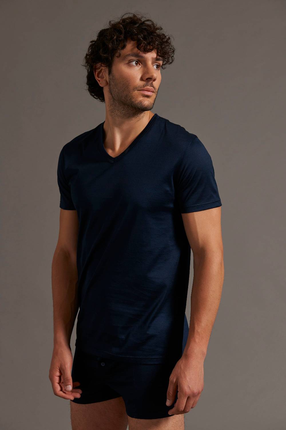 Oscalito Filoscozia® T-Shirt Scollo V 2602 Vendita Calda