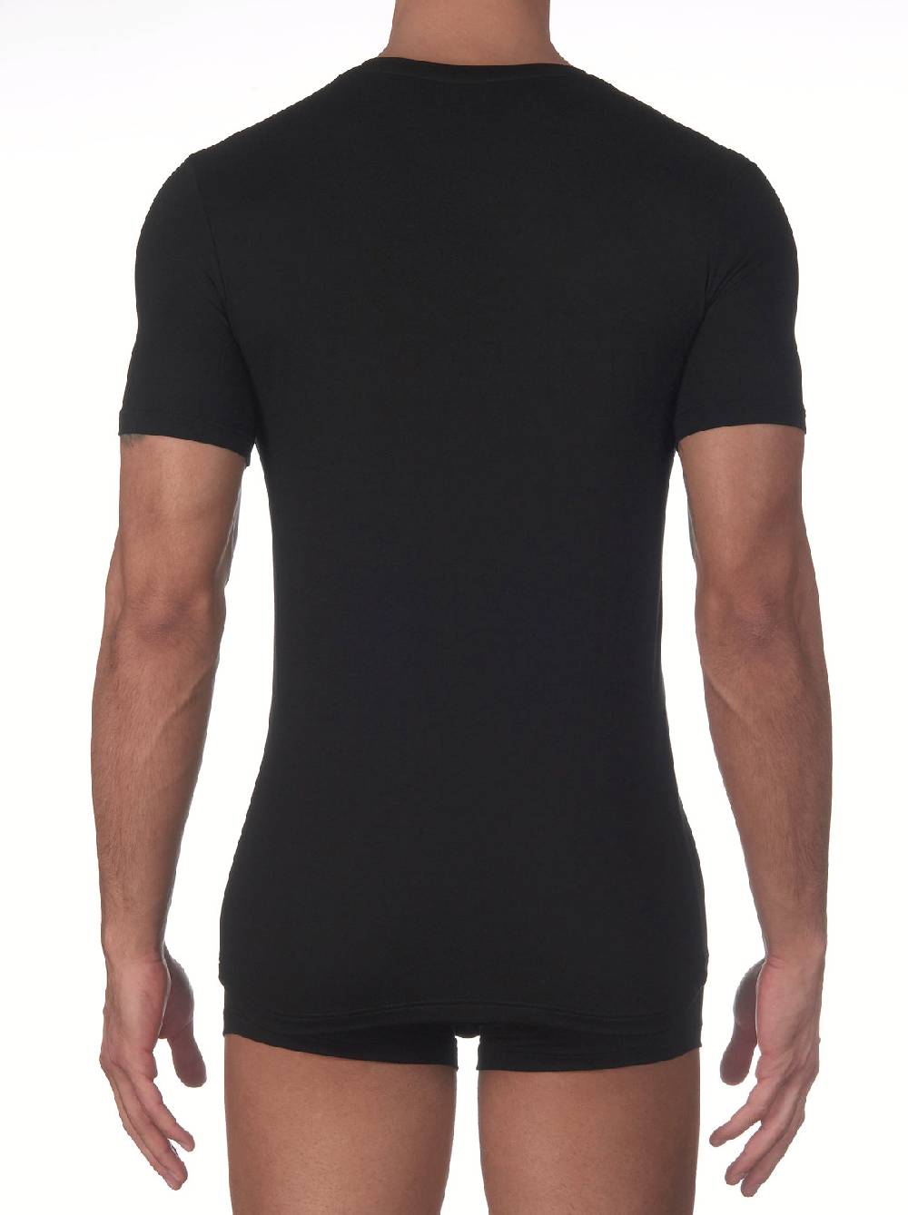 Oscalito T-shirt con scollo a V in micromodal 1576 Vendita Economica