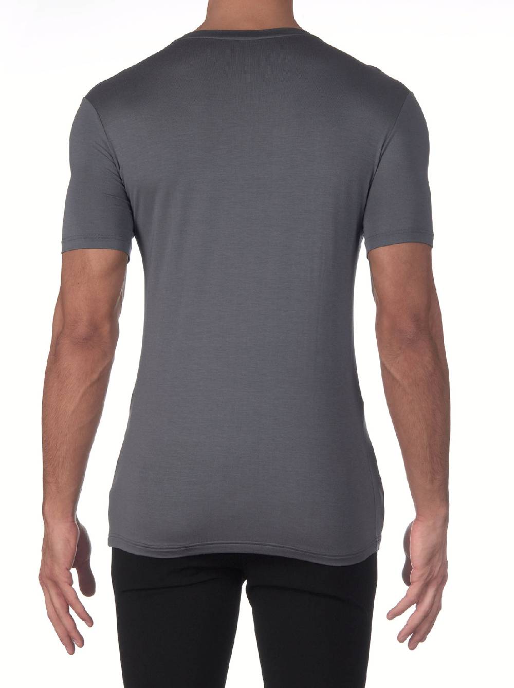 Oscalito T-shirt con scollo a V in micromodal 1576 Vendita Economica