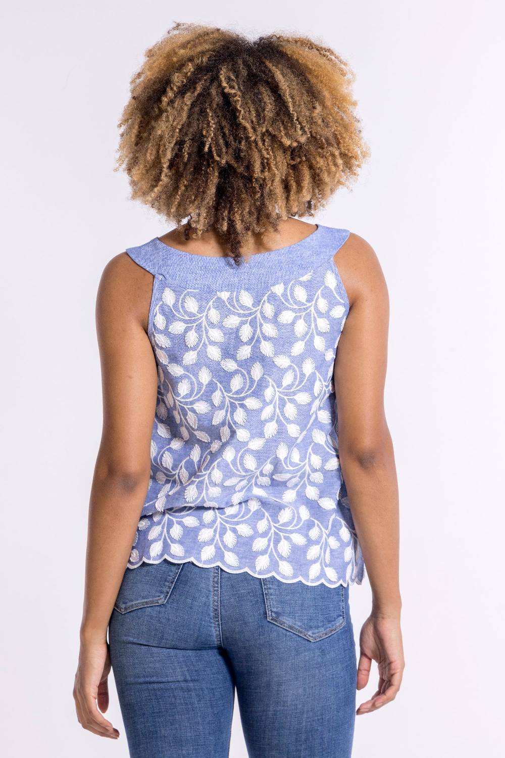 Oscalito Top Donna50% COTONE 50% LINO 5710M 2025