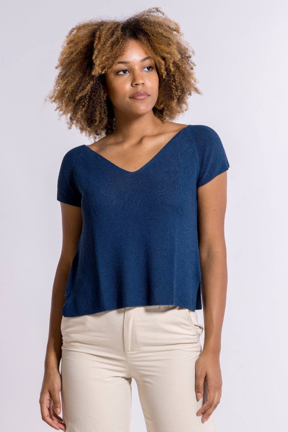 Oscalito T-shirt Donna70% Viscosa, 30% Cotone 6590 In Vendita