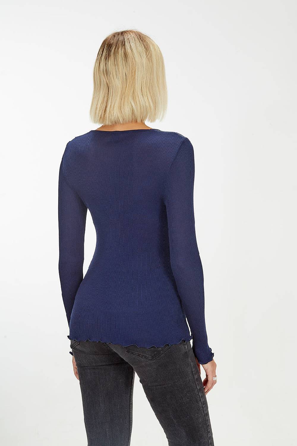 Oscalito Camicia a maniche lunghe in Lana e Seta con Macramè Tartan 5806 Italy