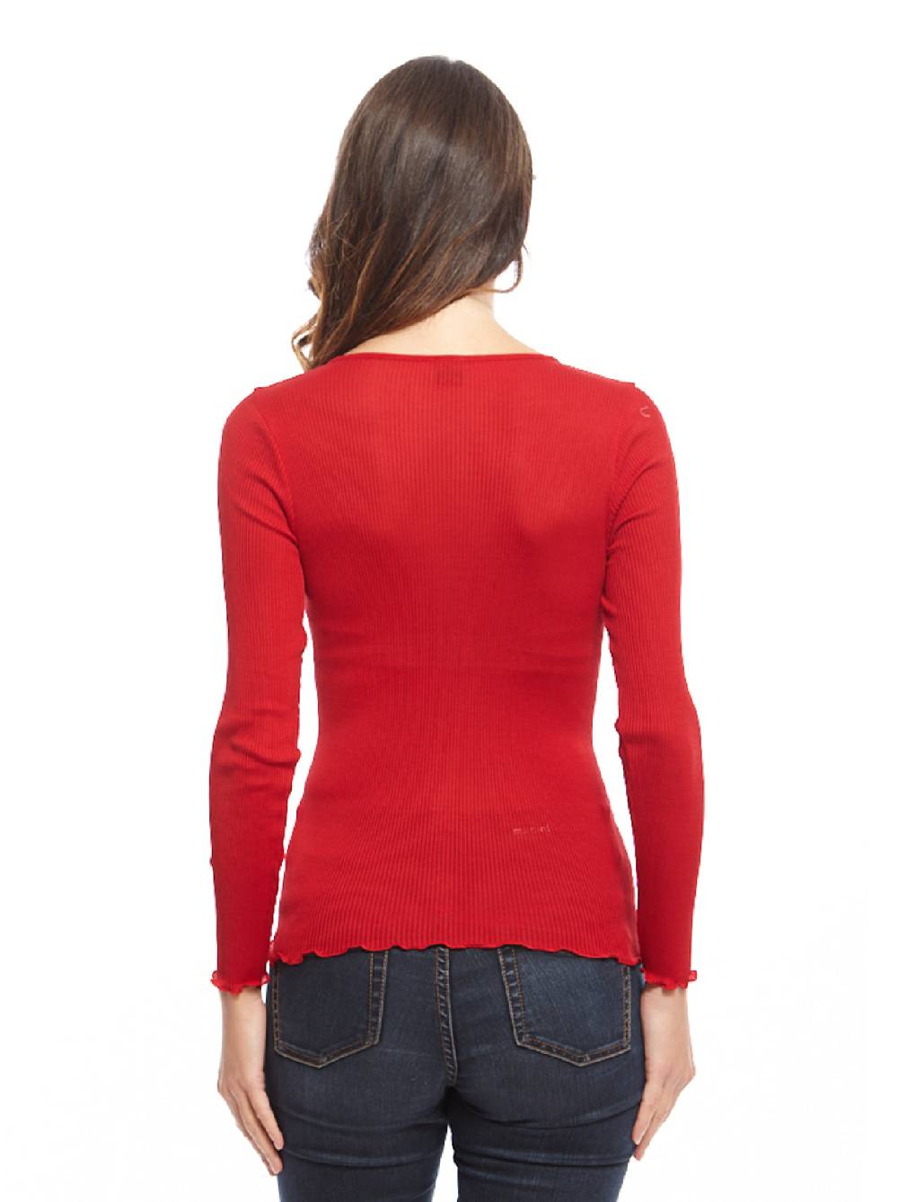 Oscalito Cardigan a maniche lunghe in seta schappe 9506 Qualità