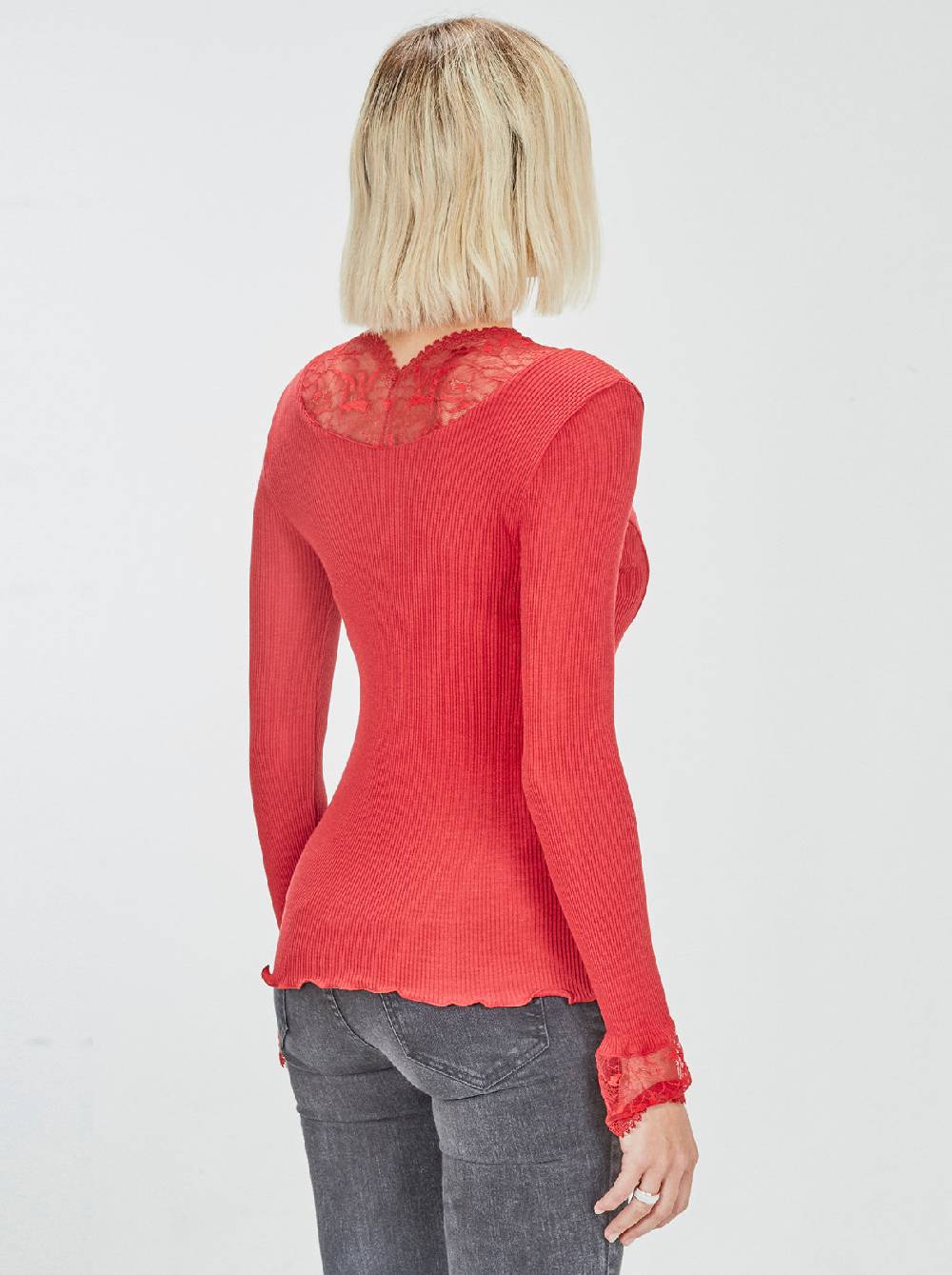 Oscalito Maglia maniche lunghe scollo a V con dettagli leavers 5862 Promozione