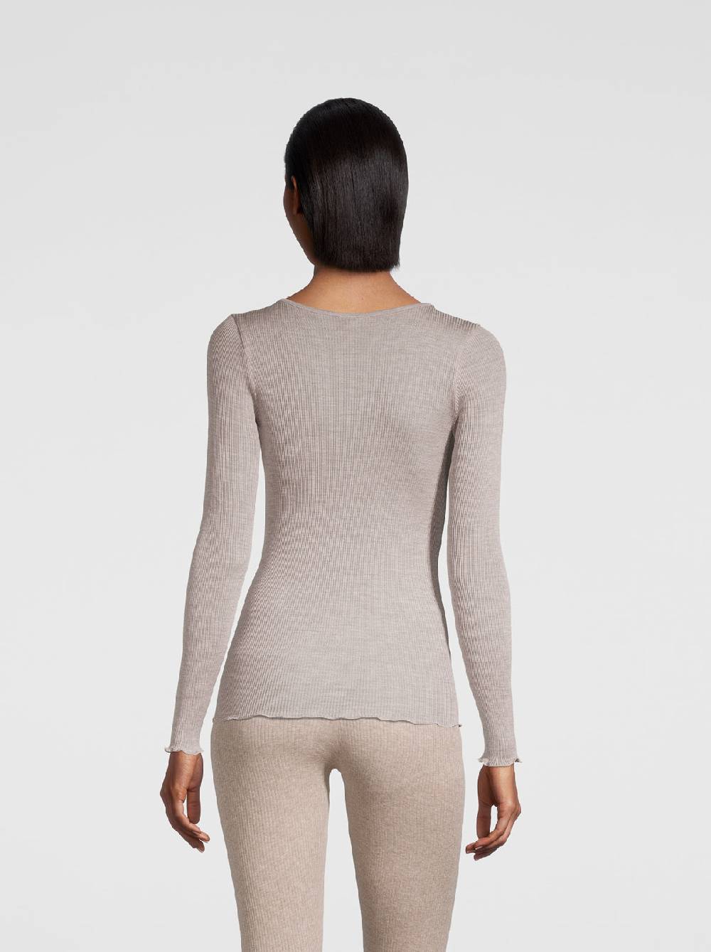 Oscalito Camicia a maniche lunghe in organza di seta 9515 Soddisfazione Garantita