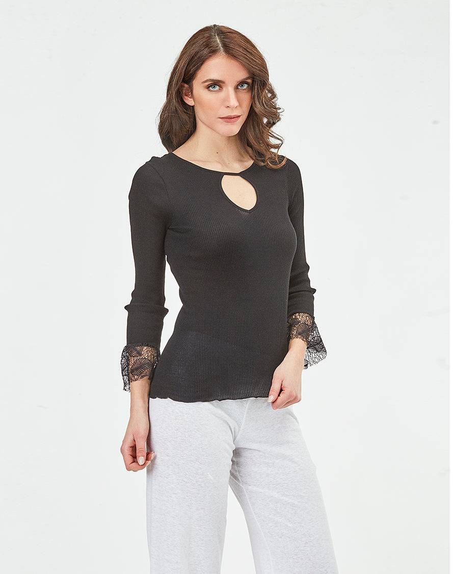 Oscalito Camicia 3/4 Donna 100% Cotone 5776 Acquista Ora