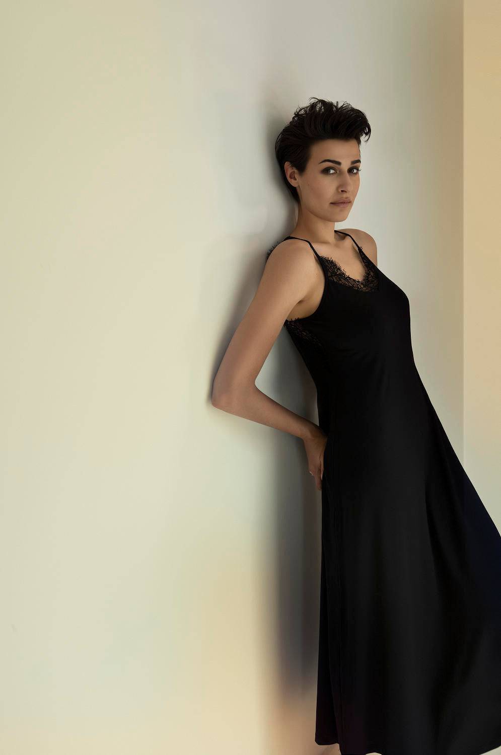 Oscalito Abito Donna94% Modal, 6% Elastan 1398 Outlet